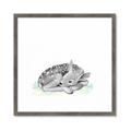 Picture of Jungle Doe _GroupedProduct_Square_Mini_ _GroupedProduct_Square_Framed_Matted_