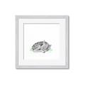 Picture of Jungle Doe _GroupedProduct_Square_Mini_ _GroupedProduct_Square_Framed_Matted_