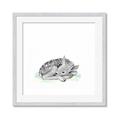 Picture of Jungle Doe _GroupedProduct_Square_Mini_ _GroupedProduct_Square_Framed_Matted_