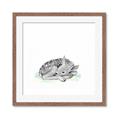 Picture of Jungle Doe _GroupedProduct_Square_Mini_ _GroupedProduct_Square_Framed_Matted_