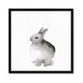 Picture of Bunny II-M _GroupedProduct_Square_Mini_ _GroupedProduct_Square_Framed_Matted_