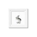 Picture of Bunny II-M _GroupedProduct_Square_Mini_ _GroupedProduct_Square_Framed_Matted_