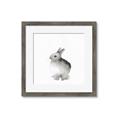 Picture of Bunny II-M _GroupedProduct_Square_Mini_ _GroupedProduct_Square_Framed_Matted_