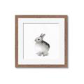 Picture of Bunny II-M _GroupedProduct_Square_Mini_ _GroupedProduct_Square_Framed_Matted_