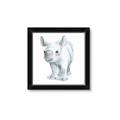 Picture of Tiny Rhino _GroupedProduct_Square_Mini_ _GroupedProduct_Square_Framed_Matted_