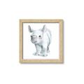 Picture of Tiny Rhino _GroupedProduct_Square_Mini_ _GroupedProduct_Square_Framed_Matted_