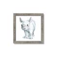 Picture of Tiny Rhino _GroupedProduct_Square_Mini_ _GroupedProduct_Square_Framed_Matted_