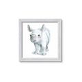 Picture of Tiny Rhino _GroupedProduct_Square_Mini_ _GroupedProduct_Square_Framed_Matted_