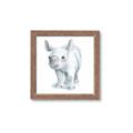Picture of Tiny Rhino _GroupedProduct_Square_Mini_ _GroupedProduct_Square_Framed_Matted_