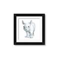 Picture of Tiny Rhino _GroupedProduct_Square_Mini_ _GroupedProduct_Square_Framed_Matted_