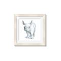 Picture of Tiny Rhino _GroupedProduct_Square_Mini_ _GroupedProduct_Square_Framed_Matted_