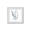 Picture of Tiny Rhino _GroupedProduct_Square_Mini_ _GroupedProduct_Square_Framed_Matted_