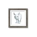 Picture of Tiny Rhino _GroupedProduct_Square_Mini_ _GroupedProduct_Square_Framed_Matted_