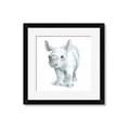 Picture of Tiny Rhino _GroupedProduct_Square_Mini_ _GroupedProduct_Square_Framed_Matted_