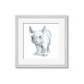 Picture of Tiny Rhino _GroupedProduct_Square_Mini_ _GroupedProduct_Square_Framed_Matted_