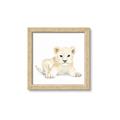Picture of Tiny Lion _GroupedProduct_Square_Mini_ _GroupedProduct_Square_Framed_Matted_