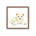 Picture of Tiny Lion _GroupedProduct_Square_Mini_ _GroupedProduct_Square_Framed_Matted_
