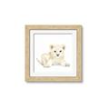 Picture of Tiny Lion _GroupedProduct_Square_Mini_ _GroupedProduct_Square_Framed_Matted_