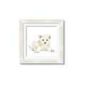 Picture of Tiny Lion _GroupedProduct_Square_Mini_ _GroupedProduct_Square_Framed_Matted_