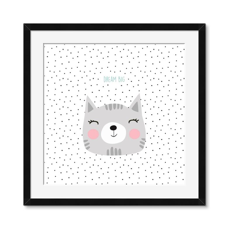 Picture of Sweet Kitty _GroupedProduct_Square_Mini_ _GroupedProduct_Square_Framed_Matted_