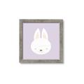 Picture of Purple Bunny _GroupedProduct_Square_Mini_ _GroupedProduct_Square_Framed_Matted_
