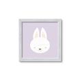 Picture of Purple Bunny _GroupedProduct_Square_Mini_ _GroupedProduct_Square_Framed_Matted_