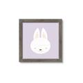 Picture of Purple Bunny _GroupedProduct_Square_Mini_ _GroupedProduct_Square_Framed_Matted_