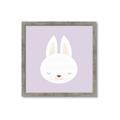 Picture of Purple Bunny _GroupedProduct_Square_Mini_ _GroupedProduct_Square_Framed_Matted_