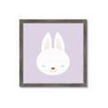 Picture of Purple Bunny _GroupedProduct_Square_Mini_ _GroupedProduct_Square_Framed_Matted_