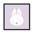 Picture of Purple Bunny _GroupedProduct_Square_Mini_ _GroupedProduct_Square_Framed_Matted_