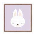 Picture of Purple Bunny _GroupedProduct_Square_Mini_ _GroupedProduct_Square_Framed_Matted_