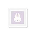 Picture of Purple Bunny _GroupedProduct_Square_Mini_ _GroupedProduct_Square_Framed_Matted_