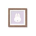 Picture of Purple Bunny _GroupedProduct_Square_Mini_ _GroupedProduct_Square_Framed_Matted_