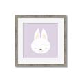 Picture of Purple Bunny _GroupedProduct_Square_Mini_ _GroupedProduct_Square_Framed_Matted_