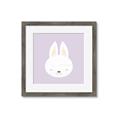 Picture of Purple Bunny _GroupedProduct_Square_Mini_ _GroupedProduct_Square_Framed_Matted_