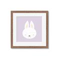 Picture of Purple Bunny _GroupedProduct_Square_Mini_ _GroupedProduct_Square_Framed_Matted_