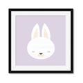 Picture of Purple Bunny _GroupedProduct_Square_Mini_ _GroupedProduct_Square_Framed_Matted_