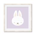 Picture of Purple Bunny _GroupedProduct_Square_Mini_ _GroupedProduct_Square_Framed_Matted_