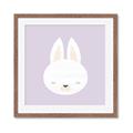 Picture of Purple Bunny _GroupedProduct_Square_Mini_ _GroupedProduct_Square_Framed_Matted_