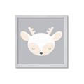 Picture of Gray Deer _GroupedProduct_Square_Mini_ _GroupedProduct_Square_Framed_Matted_