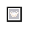 Picture of Gray Deer _GroupedProduct_Square_Mini_ _GroupedProduct_Square_Framed_Matted_