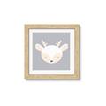 Picture of Gray Deer _GroupedProduct_Square_Mini_ _GroupedProduct_Square_Framed_Matted_