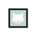 Picture of Green Fox _GroupedProduct_Square_Mini_ _GroupedProduct_Square_Framed_Matted_