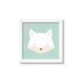 Picture of Green Fox _GroupedProduct_Square_Mini_ _GroupedProduct_Square_Framed_Matted_