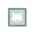 Picture of Green Fox _GroupedProduct_Square_Mini_ _GroupedProduct_Square_Framed_Matted_