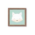 Picture of Green Fox _GroupedProduct_Square_Mini_ _GroupedProduct_Square_Framed_Matted_