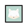 Picture of Green Fox _GroupedProduct_Square_Mini_ _GroupedProduct_Square_Framed_Matted_