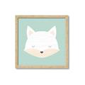 Picture of Green Fox _GroupedProduct_Square_Mini_ _GroupedProduct_Square_Framed_Matted_
