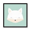 Picture of Green Fox _GroupedProduct_Square_Mini_ _GroupedProduct_Square_Framed_Matted_