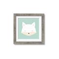 Picture of Green Fox _GroupedProduct_Square_Mini_ _GroupedProduct_Square_Framed_Matted_
